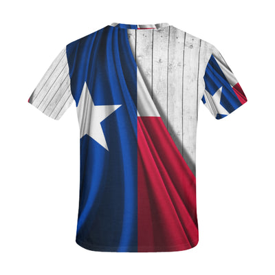 Texas flag All Over Print T-Shirt for Men