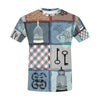 Vintage collage All Over Print T-Shirt for Men