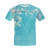 Winter landscape of snowy tree branches All Over Print T-Shirt for Men